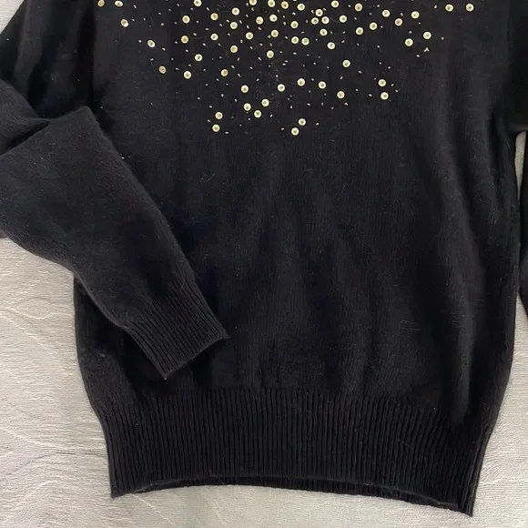 Vintage sweater with sequin and bead detail - Picture 6 of 6